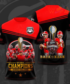 The best Georgia Bulldogs 3D T shirts 04