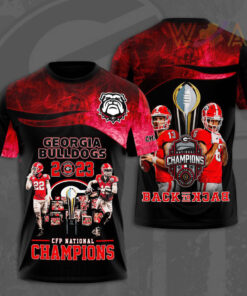 The best Georgia Bulldogs 3D T shirts 06