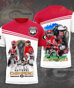The best Georgia Bulldogs 3D T shirts 07