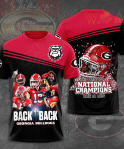 The best Georgia Bulldogs 3D T shirts 09