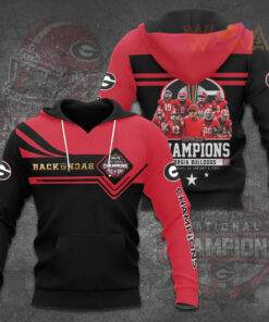 The best Georgia Bulldogs 3D hoodie 010
