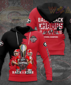 The best Georgia Bulldogs 3D hoodie 011