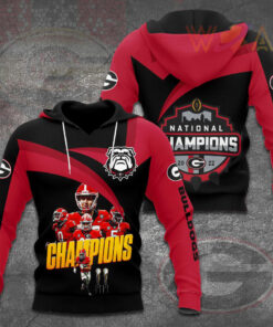 The best Georgia Bulldogs 3D hoodie 02