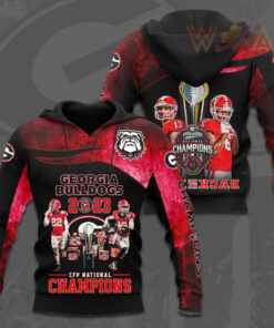 The best Georgia Bulldogs 3D hoodie 06