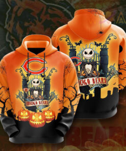 The best selling Chicago Bears 3D hoodie 04