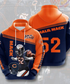 The best selling Chicago Bears 3D hoodie 07