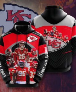 The best selling Kansas City Chiefs 3D hoodie 02