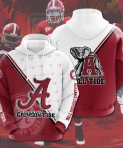 Top Best Alabama Crimson Tide 3D Hoodie 013