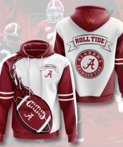 Top Best Alabama Crimson Tide 3D Hoodie 014