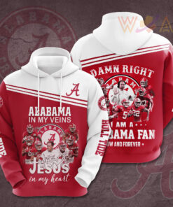 Top Best Alabama Crimson Tide 3D Hoodie 02