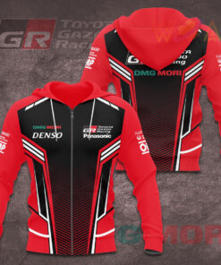 Toyota Gazoo Racing 3D Clothing Zip Hoodie NCRTGR002