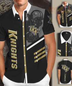 UCF Knights 3D Short Sleeve Dress Shirt 02