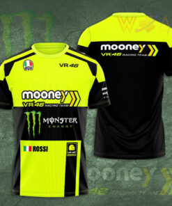 VR46 Mooney 3D T shirt new