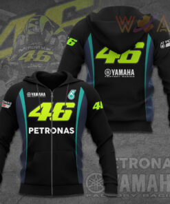 Valentino Rossi Petronas VR46 3D zip up Hoodie