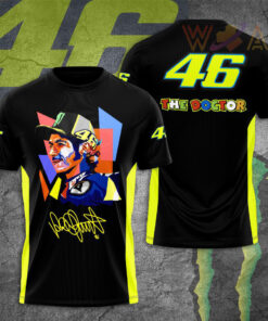 Valentino Rossi VR46 3D T shirt black
