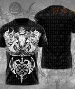 Viking 3D T shirt design
