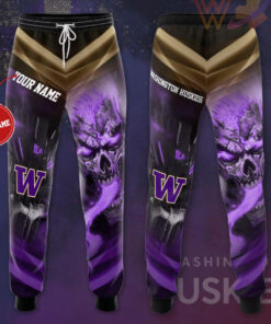 Washington Huskies 3D Bomber Jacket 04