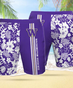 Washington Huskies 3D Hawaiian Short