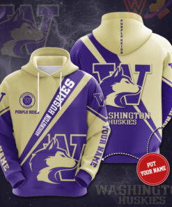 Washington Huskies 3D Hoodie 01