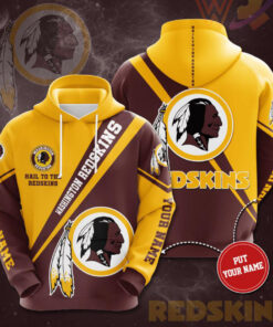 Washington Redskins 3D Hoodie 02