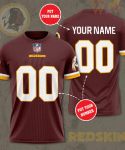 Washington Redskins 3D T shirt 04