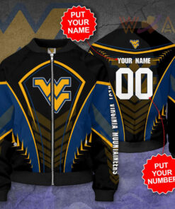 West Virginia Mountaineers 3D Bomber Jacket 02