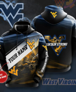 West Virginia Mountaineers 3D Hoodie 01