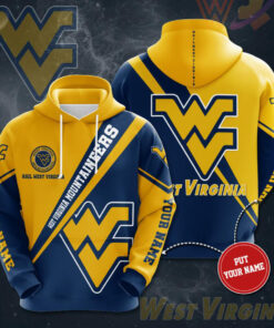 West Virginia Mountaineers 3D Hoodie 03