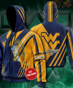 West Virginia Mountaineers 3D Hoodie 05