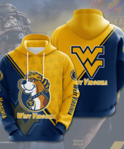 West Virginia Mountaineers 3D Hoodie 07
