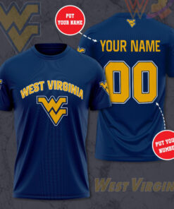 West Virginia Mountaineers 3D T shirt 02