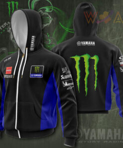 Yamaha Factory Racing 3D Apparels S1 Zip Hoodie