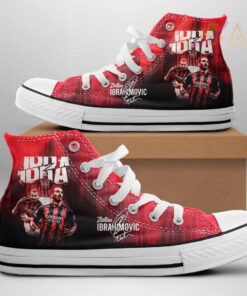 Zlatan Ibrahimovic High Top Canvas Shoe WOAHTEE26723S4 Design 1