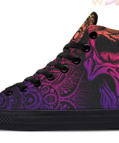 colors party high top canvas shoes