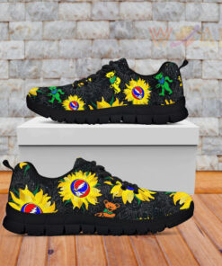 grateful dead sneakers bears dancing in sunflowers garden lt13