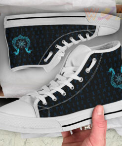 high top shoes aegishjalmur helm of awe blue edition a27 collection