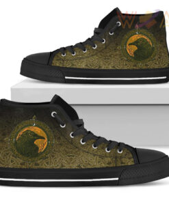high top shoes ethnic odin raven gold a31