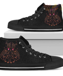 high top shoes odin god furthark tattoo special a31