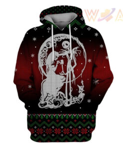 jack skellington and sally hoodies