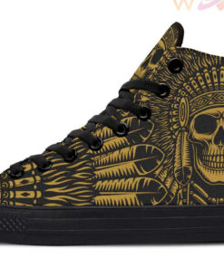 listen to the chief high top canvas shoes