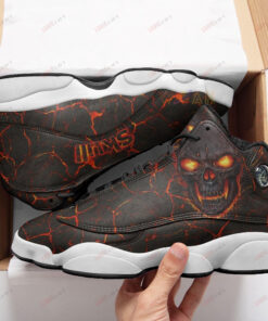 skull evil fire 13 sneakers xiii shoes