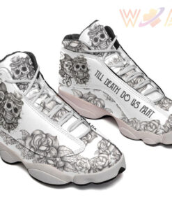skull till death do us part 13 sneakers xiii shoes