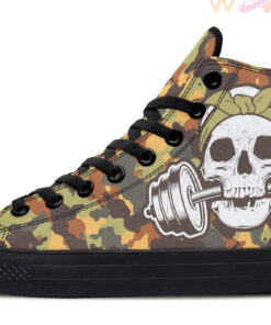 soldier lifter high top canvas shoes