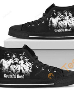 the grateful dead band 3d high top shoes