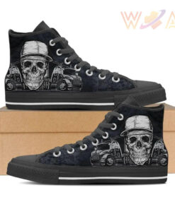 truck unisex high top canvas shoes