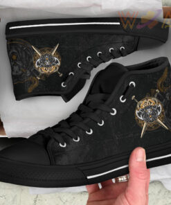 viking high top shoe lion a27