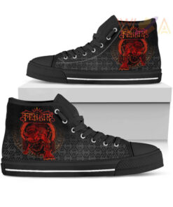 viking high top shoe viking fenrir norse 3d